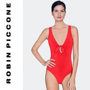 ROBIN PICCONE Ava Knot One Piece, SZ: 2.(XS) NWT.  (MRSP $168)
